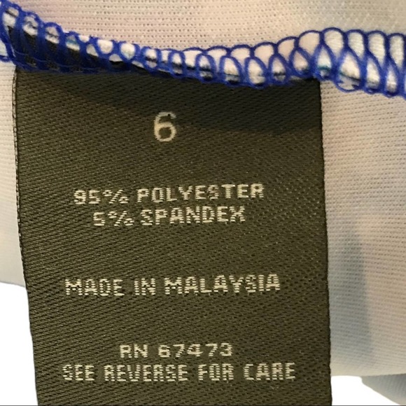 Taylor Sheath Floral Dress  Sz 6 - Picture 8 of 8